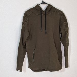 CVG Army Green Moto Hoodie - S